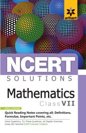 Arihant NCERT Solutions Mathematics Class VII